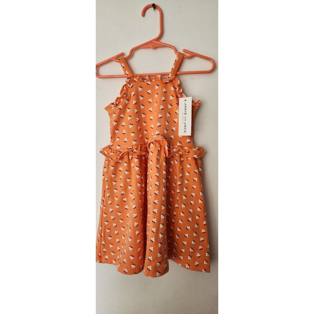 Janie & Jack Peach Sun Dress 3T‎ NWT